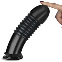 King Sized 8'' Anal Bumper - Mega Butt Plug