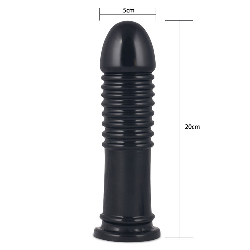 King Sized 8'' Anal Bumper - Mega Butt Plug