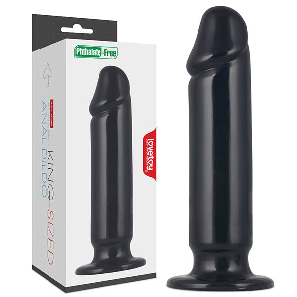 King Sized 9.25 Inch Anal Dildo – Large Smooth Flexible Mega Anal Dong Black > Anal Range > Oversized Anal Toys