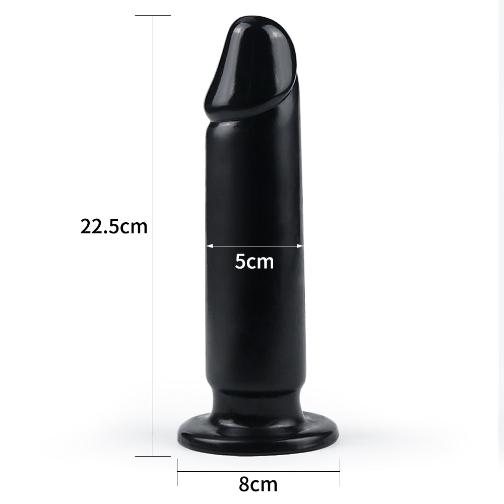 King Sized 9.25 Inch Anal Dildo – Large Smooth Flexible Mega Anal Dong Secondary image