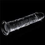 Clear Dildo 7in - Crystal-Clear Realistic Pleasure Toy > Dildos > Realistic Dildos