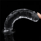 Clear Dildo 7in - Crystal-Clear Realistic Pleasure Toy > Dildos > Realistic Dildos