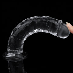 Clear Dildo 7in