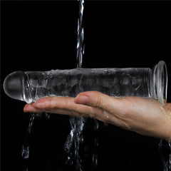 Clear Dildo 7in