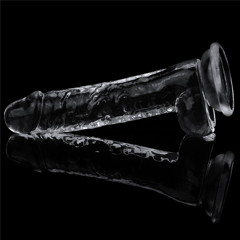 Clear Dildo 7.5 Inch Realistic Adult Pleasure Toy for Sensational Experiences > Realistic Dildos and Vibes > Realistic Dildos