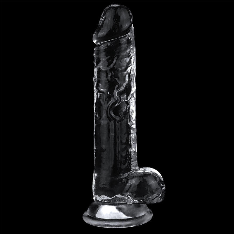 Clear Dildo 7.5 Inch Realistic Adult Pleasure Toy for Sensational Experiences > Realistic Dildos and Vibes > Realistic Dildos