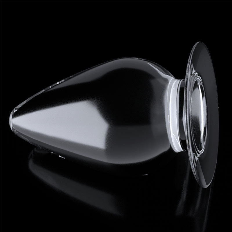 Flawless Clear Series (Transparent) – Realistic 4.5 Inch Butt Plug Secondary image