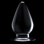 Flawless Clear Series (Transparent) – Realistic 4.5 Inch Butt Plug > Anal Range > Butt Plugs