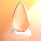 Flawless Clear Series (Transparent) – Realistic 4.5 Inch Butt Plug > Anal Range > Butt Plugs