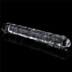 Clear Double Dildo 12in