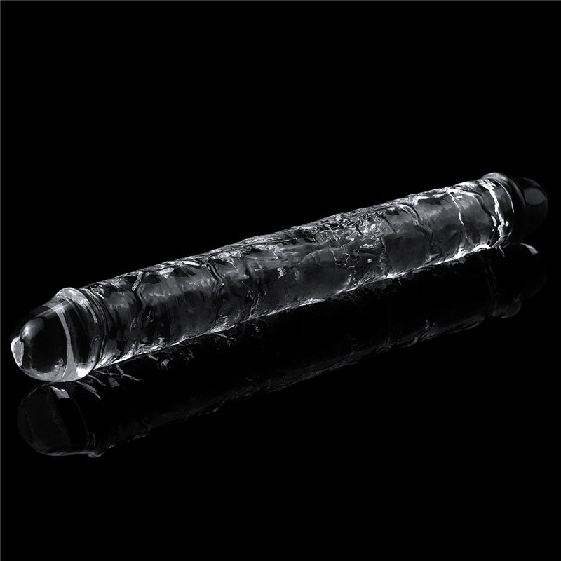 Clear Double Dildo 12 Inch > Dildos > Double Dildos