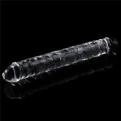 Clear Double Dildo 12in