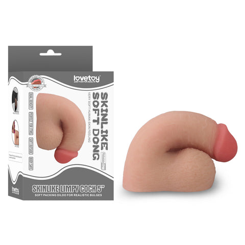Lovetoy Skinlike Limpy Cock 5 Inches Flesh Pink Packers