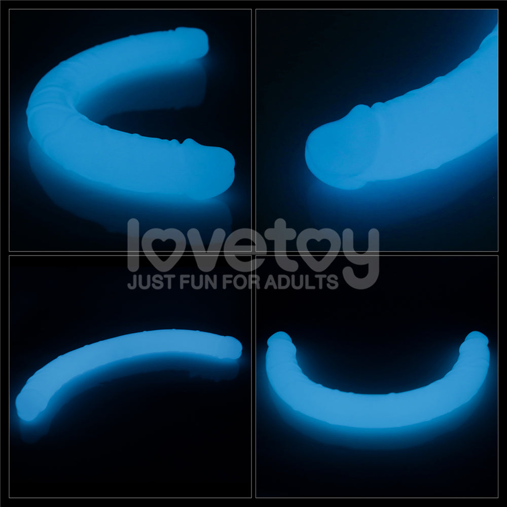 Lumino Play 18.5 Inch Glow in the Dark Double Dildo > Dildos > Double Dildos