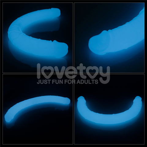 Lumino Play 18.5 Inch Glow in the Dark Double Dildo Double Dongs