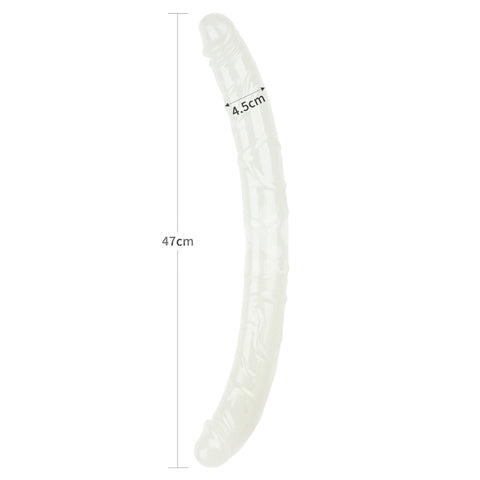 Lumino Play 18.5 Inch Glow in the Dark Double Dildo Double Dongs
