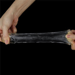 Clear Penis Extender Sleeve Plus 1in