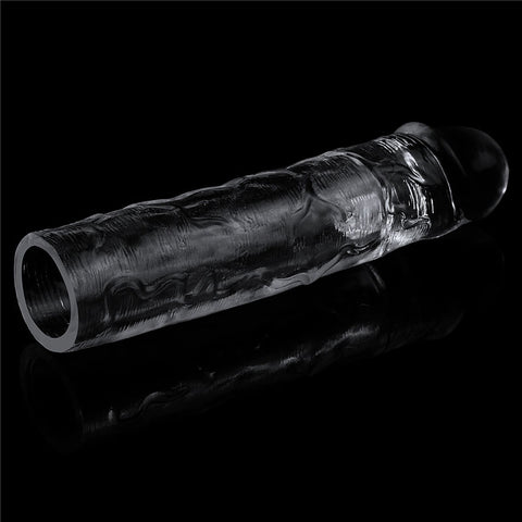 Clear Penis Extender Sleeve for Enhanced Length and Girth > Sex Toys For Men > Penis Sleeves