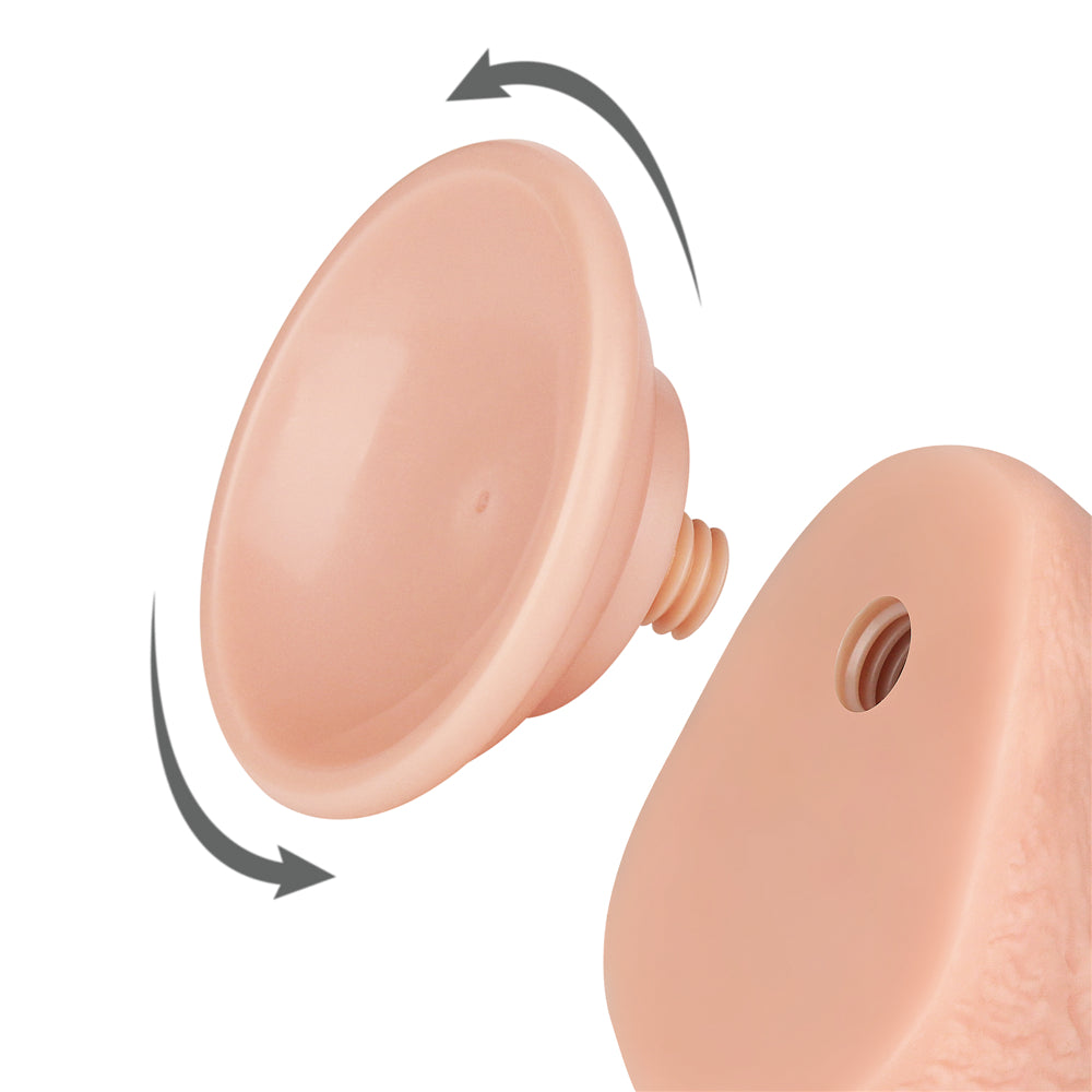 Sliding Skin Dual Layer Dong 19.5 cm (7.5'') – Realistic Dual Density Dildo > Dildos > Realistic Dildos