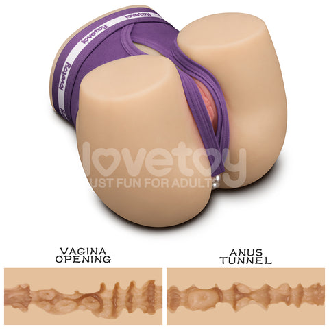 Streetgirls Dual Motor Automatic Pulse Masturbator with Realistic Vagina and Anus > Sex Toys For Men > Assbators