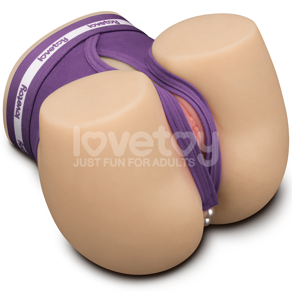 Streetgirls Dual Motor Automatic Pulse Masturbator with Realistic Vagina and Anus > Sex Toys For Men > Assbators