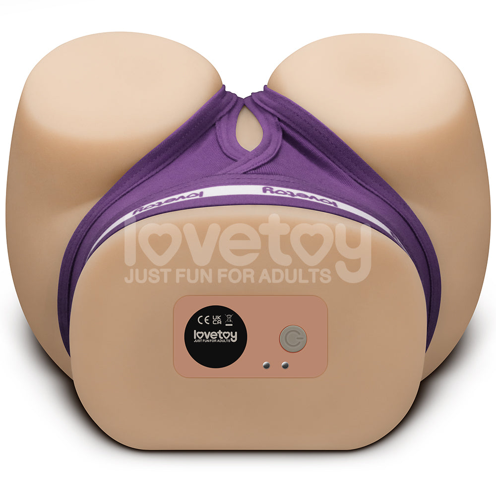 Streetgirls Dual Motor Automatic Pulse Masturbator with Realistic Vagina and Anus > Sex Toys For Men > Assbators