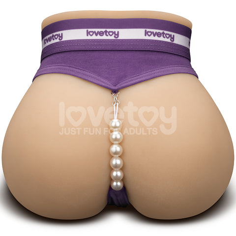 Streetgirls Dual Motor Automatic Pulse Masturbator with Realistic Vagina and Anus > Sex Toys For Men > Assbators