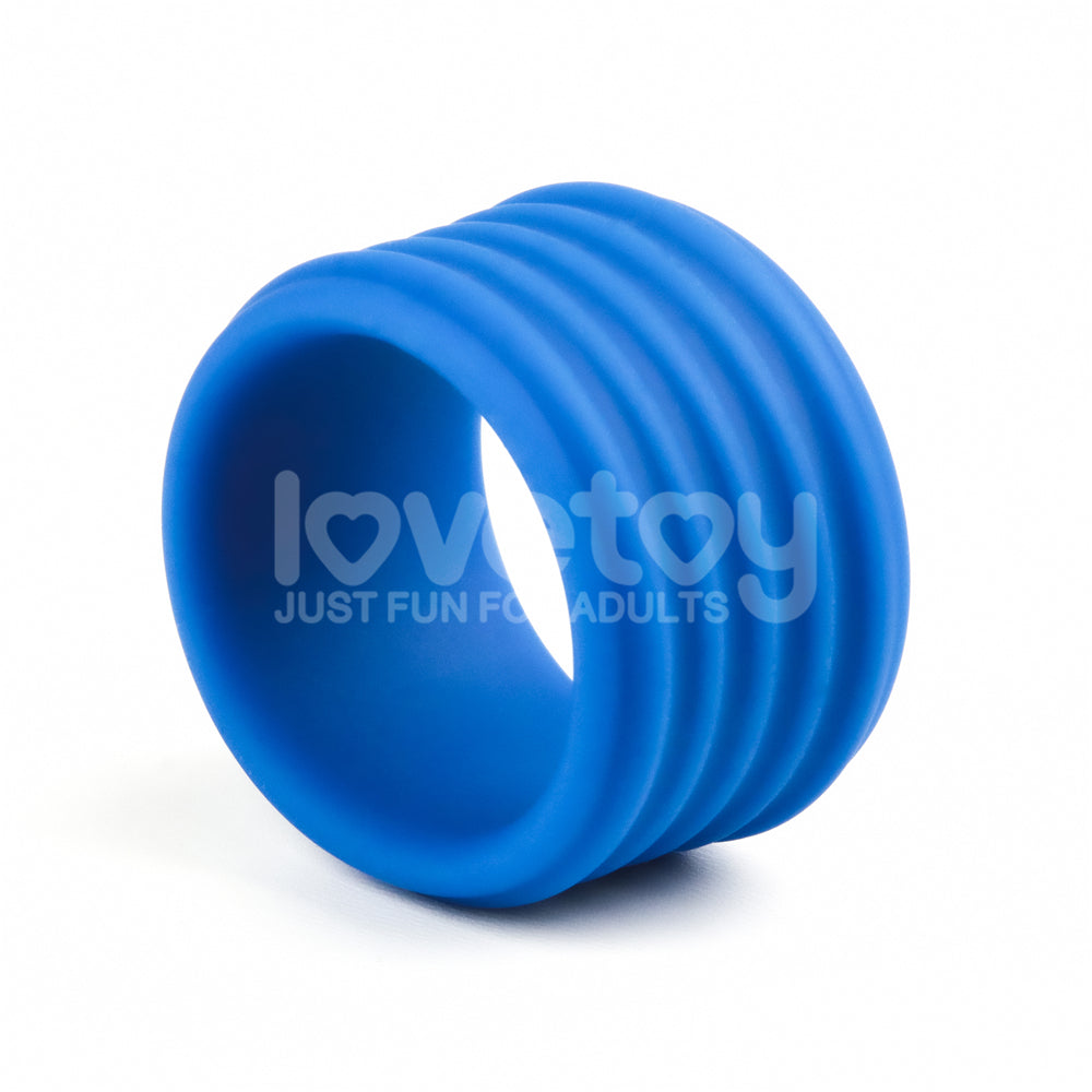 Deep Rib Grip Ring – Silicone Stretch Grip Ring > Cock Ring > Single