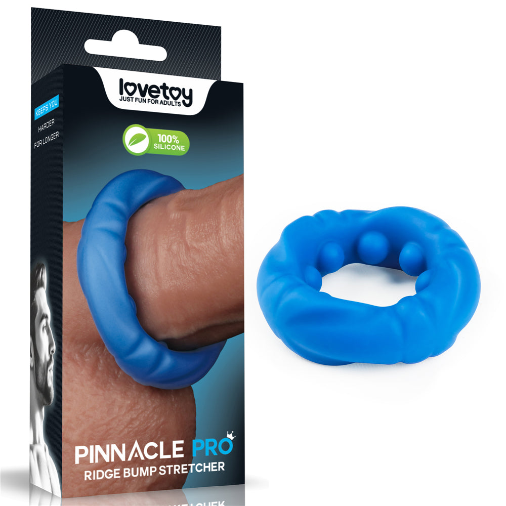 Ridge Bump Stretcher – Textured Stretching Sleeve > Cock Ring > Single Main image