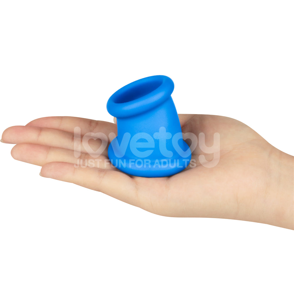 Tapered Squeeze Stretcher – Dual-Function Penis Ring and Ball Stretcher Silicone Device > Sex Toys For Men > Ball Stretchers