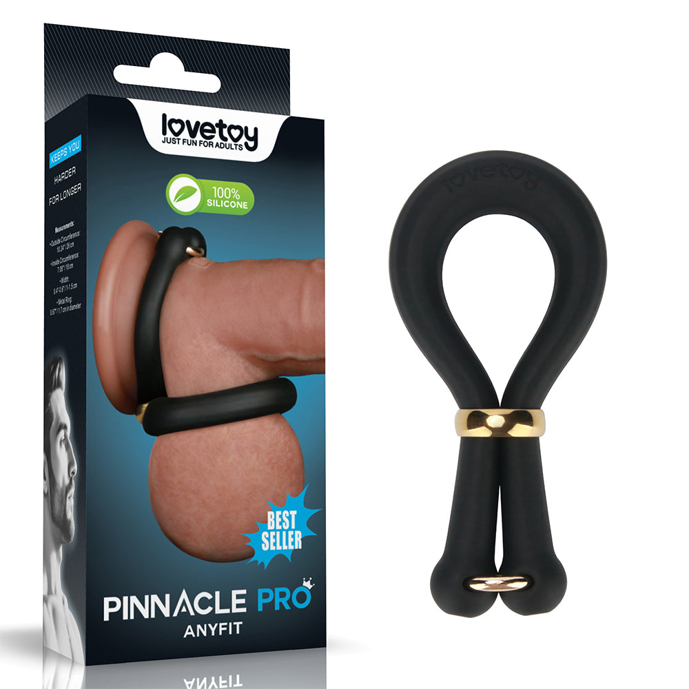 AnyFit Silicone Stretcher Ring – Adjustable Dual-Loop Silicone Stretcher > Cock Ring > Adjustable