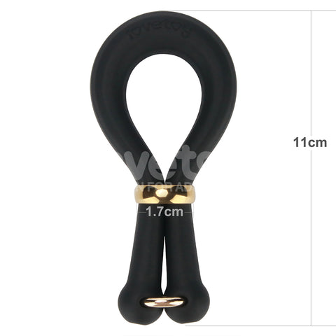 Pinnacle Pro AnyFit (Black) – Adjustable Silicone Cock Ring COCK RINGS