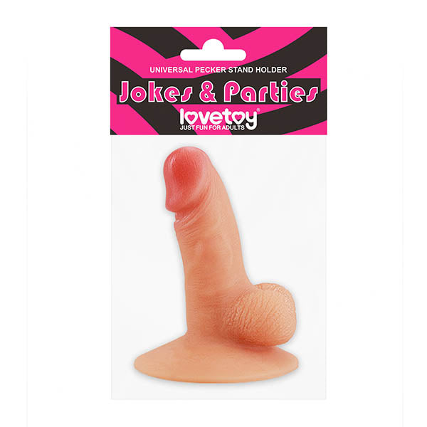 Jokes & Parties Universal Pecker Stand Holder – Novelty Phone Holder Flesh > Novelties > Gag Gifts