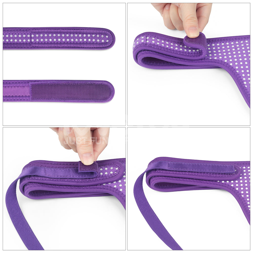 Easy Strap On Harness Polka Dot Purple > Dildos > Strap On Harnesses