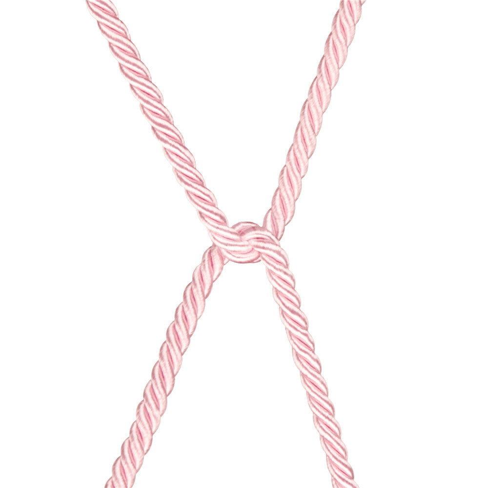 Rebellion Reign Pink Silky Bondage Rope 10 Metre Length Rope