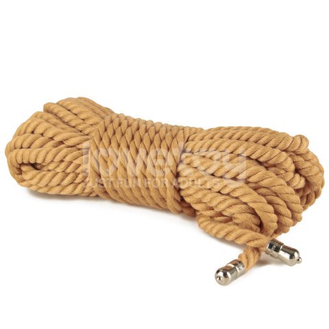 Rebellion Reign Natural Knot Bondage Rope (Turmeric) – 10 Meter Durable Bondage Rope Rope