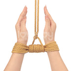 Rebellion Reign Natural Knot Bondage Rope 10 Meter Durable Cotton-Soft Rope > Bondage Gear > Rope