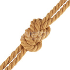 Rebellion Reign Natural Knot Bondage Rope 10 Meter Durable Cotton-Soft Rope > Bondage Gear > Rope