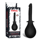 Bondage Fetish Deluxe Douche Unisex Anal Cleaning System Black > Essentials > Douches