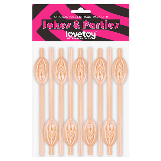 Original Pussy Straws -  Pussy Straws - Set of 9