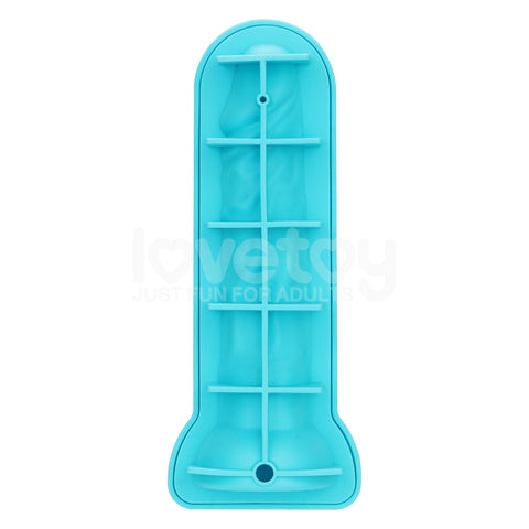 Realistic Penis-Shaped Silicone Ice Tray – Flexible Food-Grade Silicone Ice Mold > Novelties > Party Supplies