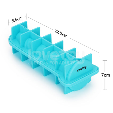 Realistic Penis-Shaped Silicone Ice Tray – Flexible Food-Grade Silicone Ice Mold > Novelties > Party Supplies