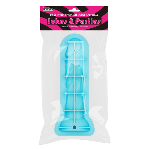 Realistic Penis-Shaped Silicone Ice Tray – Flexible Food-Grade Silicone Ice Mold One Size > Novelties > Party Supplies