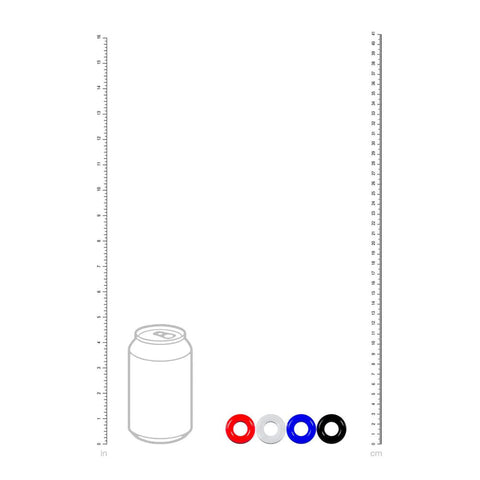 LEVELZ Multicolor Cock Ring Set 4 Pack – Ultra-Flexible Body-Safe Cock Rings COCK RING Set