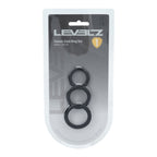 LEVELZ Classic Silicone Cock Ring Set - XS/S/M - Cock Rings - Set of 3 Sizes > Cock Ring > Sets