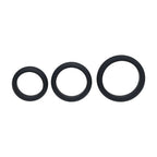 Levelz Wide O Silicone Cock Ring Set of Three Sizes S, M, L – Body-Safe Silicone Cock Rings Set > Cock Ring > Sets