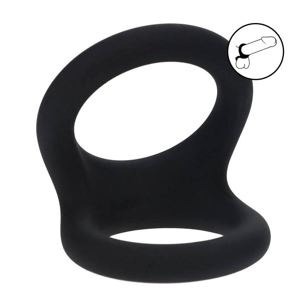 LEVELZ Double O (Large) – Silicone Cock and Balls Ring > Cock Ring > Sling
