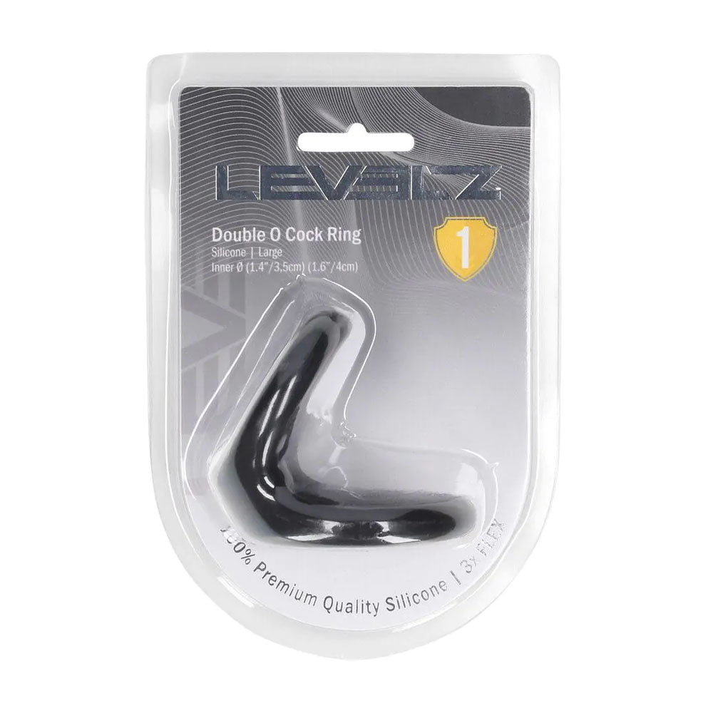 LEVELZ Double O (Large) – Silicone Cock and Balls Ring COCK RINGS Sling