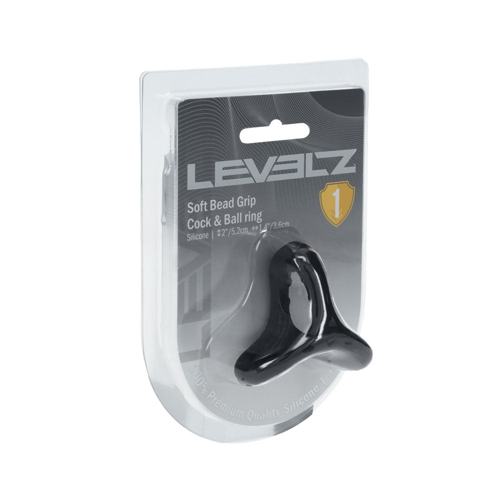 LEVELZ Soft Bead Grip Silicone Cock Ring - - Cock & Balls Rings > Cock Ring > Sling