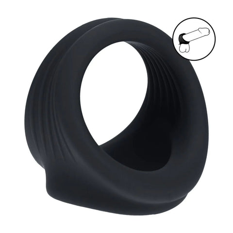Levelz Silicone Cock & Ball Harness – Thick Supportive Cock and Ball Ring COCK RINGS Sling